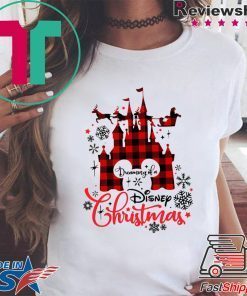Disneyland Dreaming of a Disney Christmas shirt