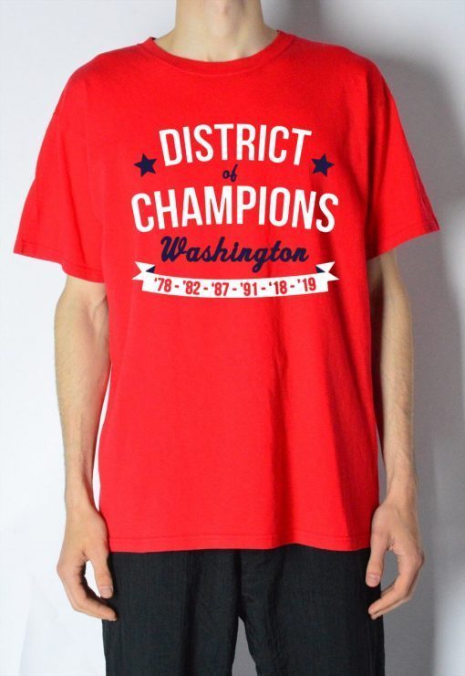 District Of Champions Washington Nationals Shirt