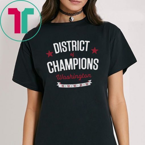 Washington District of Champions 2019 T-Shirt