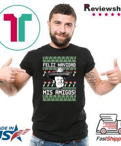 Donald Trump Feliz Navidad Mis Amigos Christmas Shirts