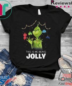 Dr Seuss The Grinch Being Jolly Tee Shirt