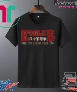 Eagles Hotel California 2020 Tour Shirt