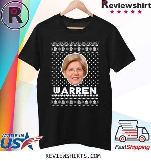 Elizabeth Warren Face Ugly Christmas 2020 Tee Shirt