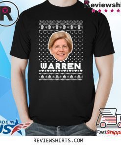 Elizabeth Warren Face Ugly Christmas 2020 Tee Shirt