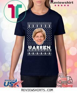 Elizabeth Warren Face Ugly Christmas 2020 Tee Shirt