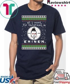 Eminem Rapper Ugly Christmas TShirt