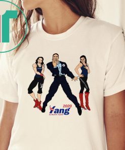 Endorse Andrew Yang Scream Team 2020 Shirts