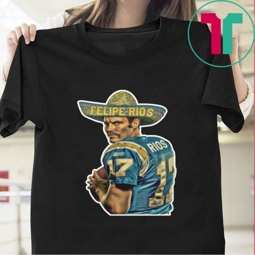 Felipe Rios San Diego Chargers Tee Shirt