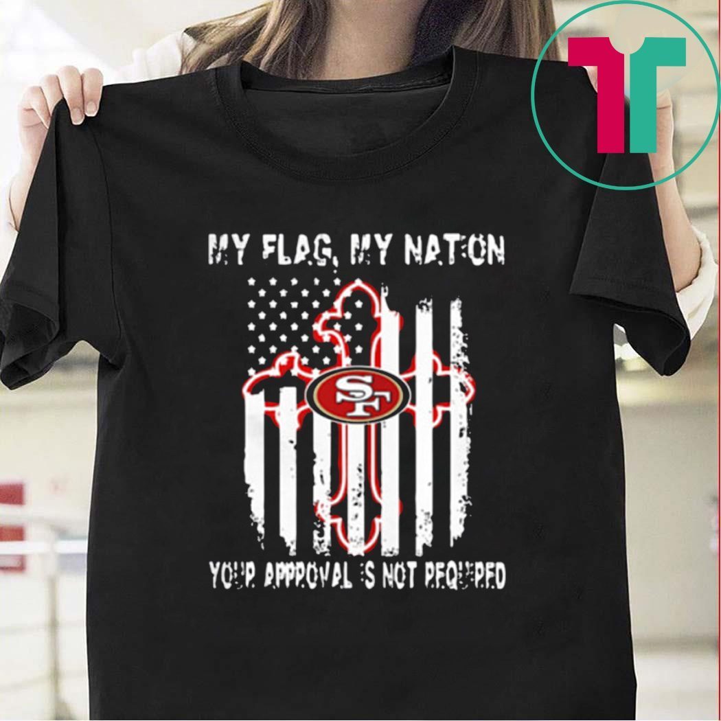 49er flag t shirt