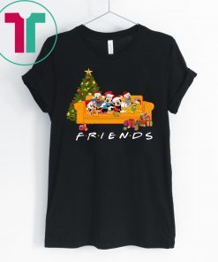 Friends Mickey Disney Family Christmas Xmas Shirt