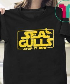 Funny Bird Seagulls Stop it Now T-Shirt
