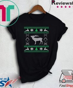 Funny Hunting Lover Ugly Christmas T-Shirt