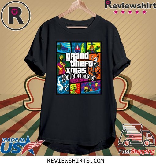 GRAND THEFT XMAS HALLOWEENTOWN T-SHIRT