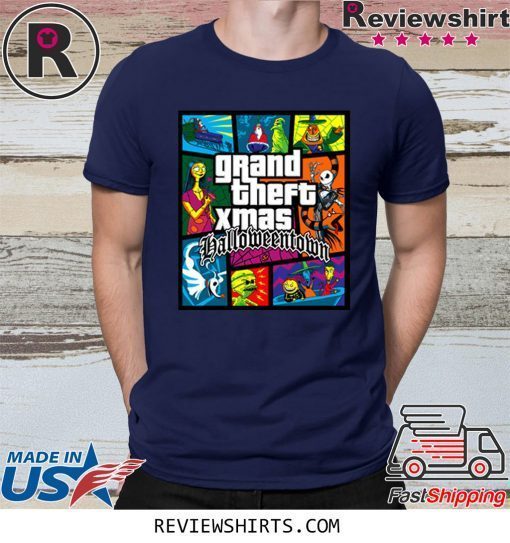 GRAND THEFT XMAS HALLOWEENTOWN T-SHIRT