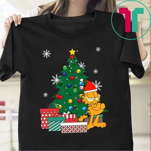 Garfield Around The Christmas Tree T-Shirt