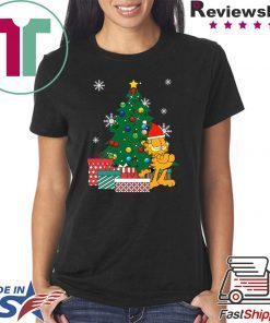 Garfield Around The Christmas Tree T-Shirt