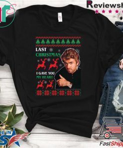 George Michaels Last Christmas I gave you my heart T-Shirt