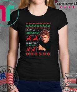 George Michaels Last Christmas I gave you my heart T-Shirt