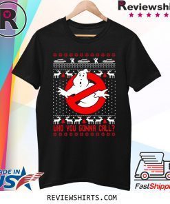 Ghostbusters Christmas Xmas Tee Shirt