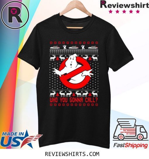 Ghostbusters Christmas Xmas Tee Shirt