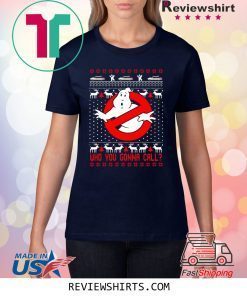 Ghostbusters Christmas Xmas Tee Shirt