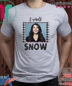 Gilmore Girls Lorelai I Smell Snow Christmas Tee Shirts