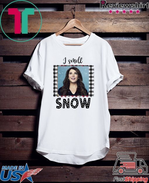 Gilmore Girls Lorelai I Smell Snow Christmas Tee Shirts