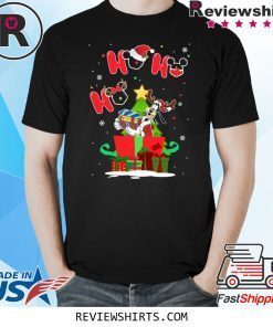 Goofy Ho Ho Ho Santa Claus Christmas Tee Shirt