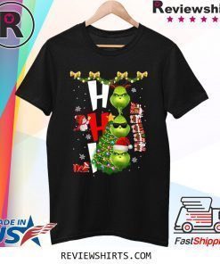 Grinch HO HO HO Christmas Xmas TShirt