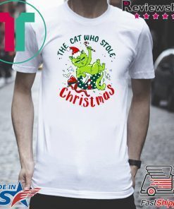 Grinch The cat who stole Christmas Tee Shirts