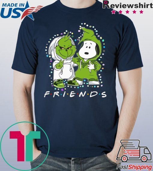 Grinch and Snoopy FRIENDS shirt