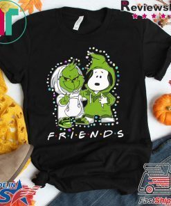 Grinch and Snoopy FRIENDS shirt