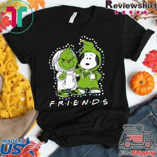 Grinch and Snoopy FRIENDS shirt