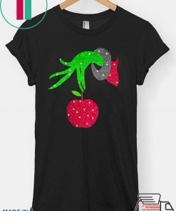 Grinch hand holding Apple T-Shirt