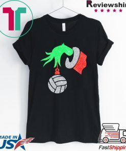 Grinch hands holding volleyball T-Shirt