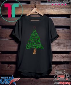 Guns Christmas Tree shirt