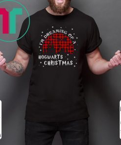 Harry Potter Christmas I’m Dreaming Of A Hogwarts Christmas Xmas TShirt