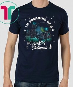 Harry Potter Christmas Sweatshirt I’m Dreaming Of A Hogwarts Christmas 2020 T-Shirt