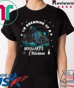 Harry Potter Christmas Sweatshirt I’m Dreaming Of A Hogwarts Christmas 2020 T-Shirt