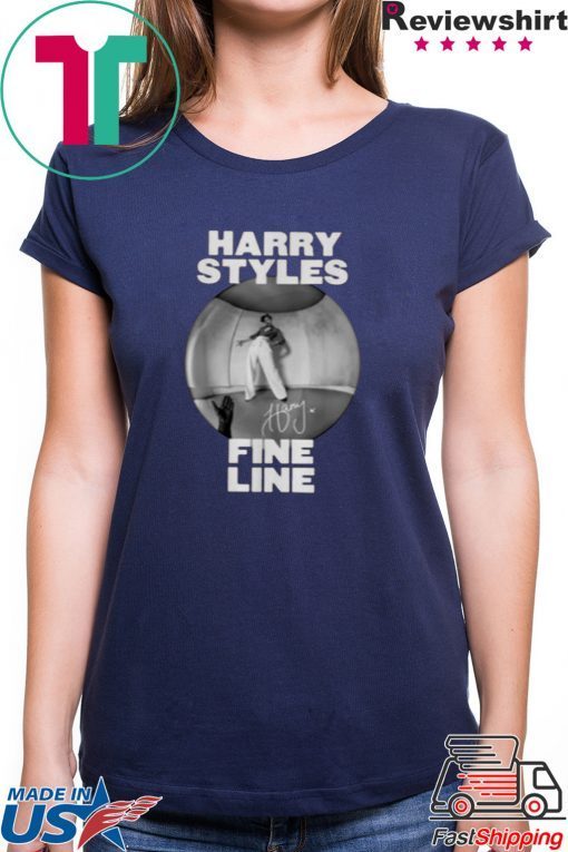 Hot Harry Styles Fine Line Album Signature Shirts