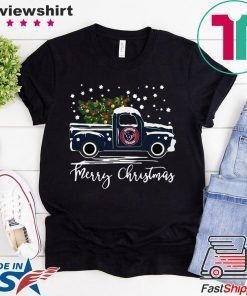Houston Texans pickup truck Merry Christmas shirt