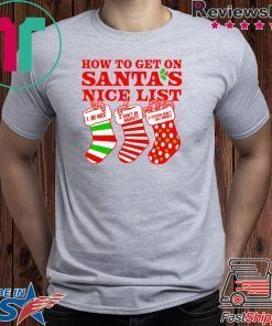 How To Get On Santa’s Nice List Epstein Didn’t Kill Himself Shirt