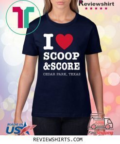 I Heart Scoop and Score Tee Shirt