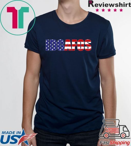 IDGAFOS US Flag Tee Shirts