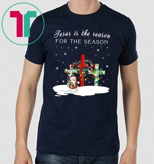 Jesus Is The Reason For The Season Snowman Christmas 2020 T-Shirt