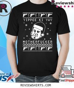 John Mcclane Yippee Ki Yay Motherfucker Christmas Xmas Shirt