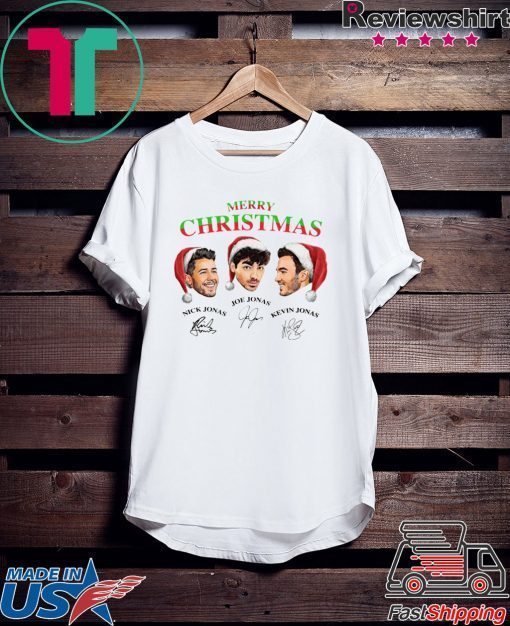 Jonas Brothers Merry Christmas T-Shirt