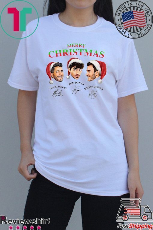 Jonas Brothers Merry Christmas T-Shirt