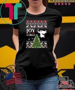 Joy to the world Christmas Tee Shirt