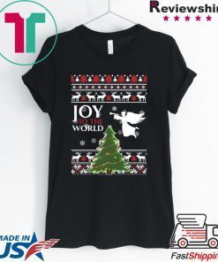 Joy to the world Christmas Tee Shirt